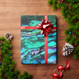 Paua Abalone Shell Wrapping Paper