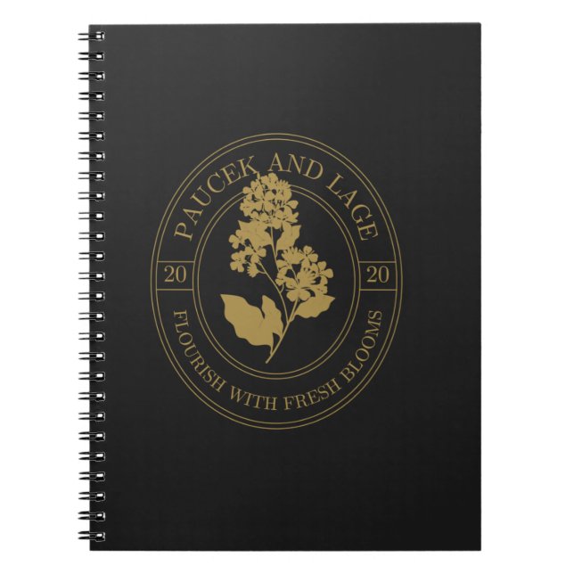 Paucek & Lage – Flourish With Fresh Blooms Notebook (Front)