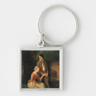 Paul and Virginie Key Ring