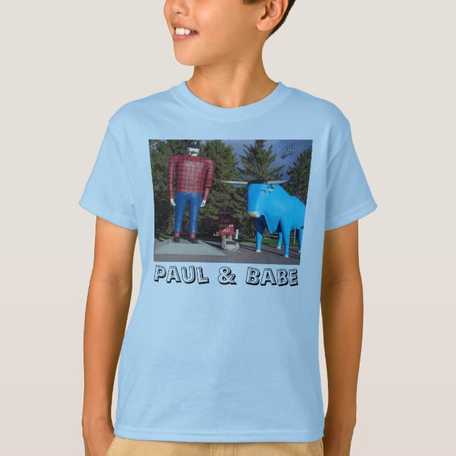 "Paul & Babe" Boy's T-Shirt (Front)