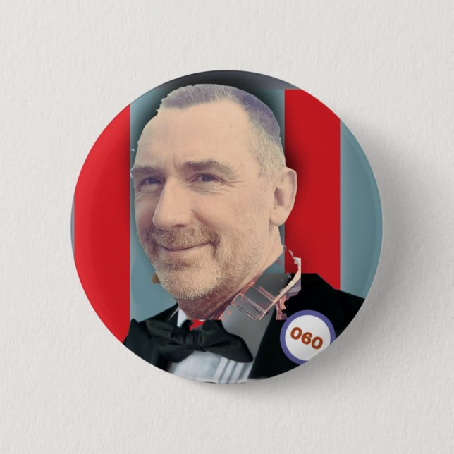 Paul Birthday Image -  60 6 Cm Round Badge (Front)