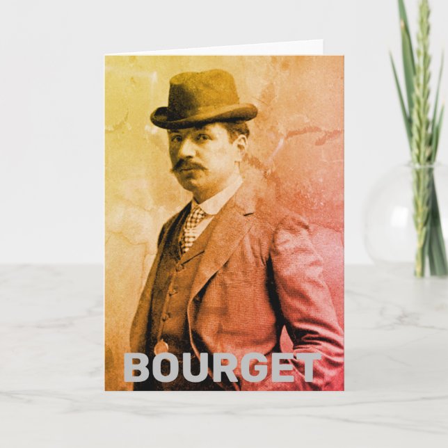 Paul Bourget Card (Front)