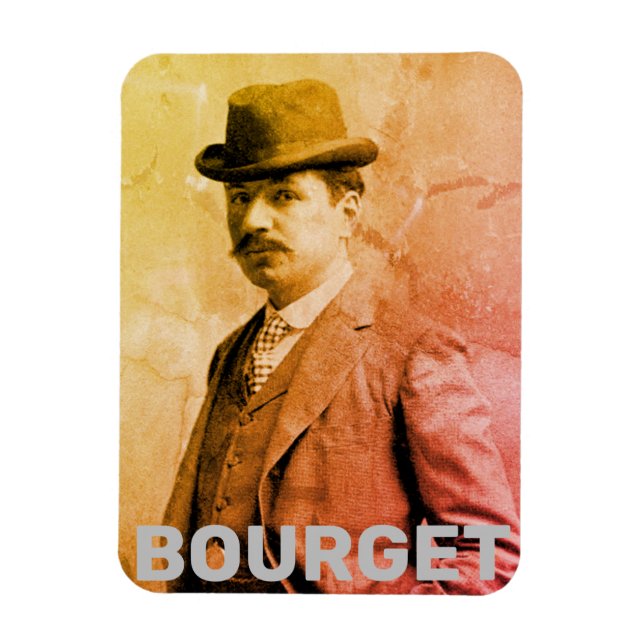 Paul Bourget Magnet (Vertical)