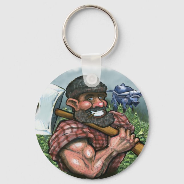 Paul Bunyan Key Ring (Front)