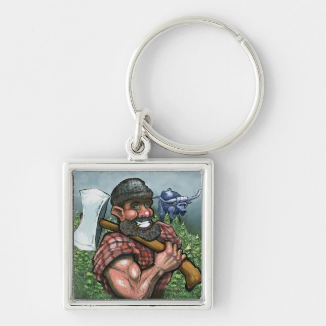 Paul Bunyan Key Ring (Front)