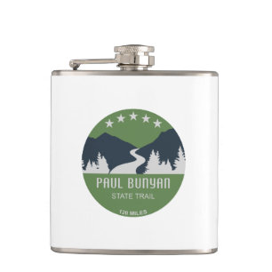 Paul Bunyan State Trail Hip Flask