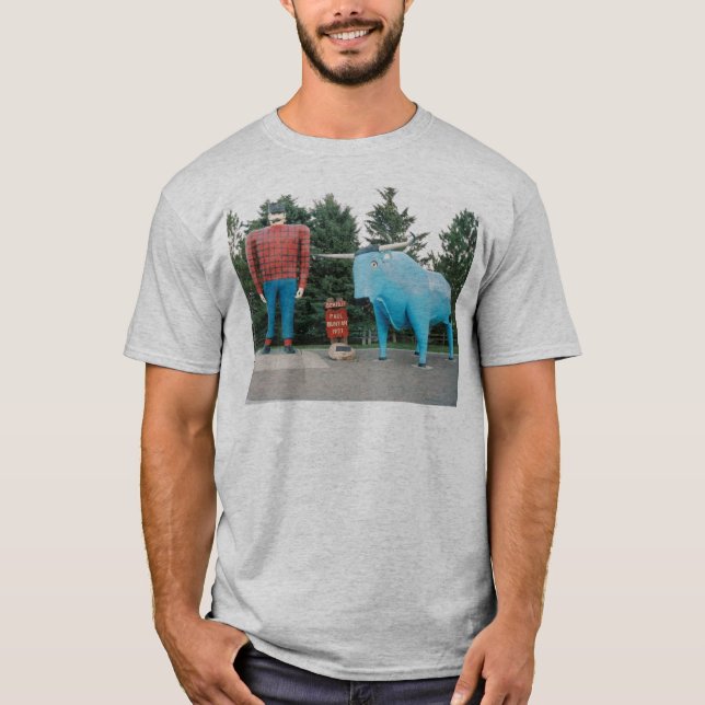 paul bunyon and babe T-Shirt (Front)