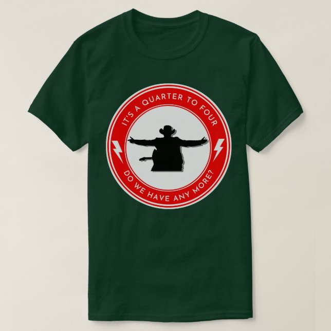 Paul Cauthen Quarter To Four T-Shirt (Design Front)