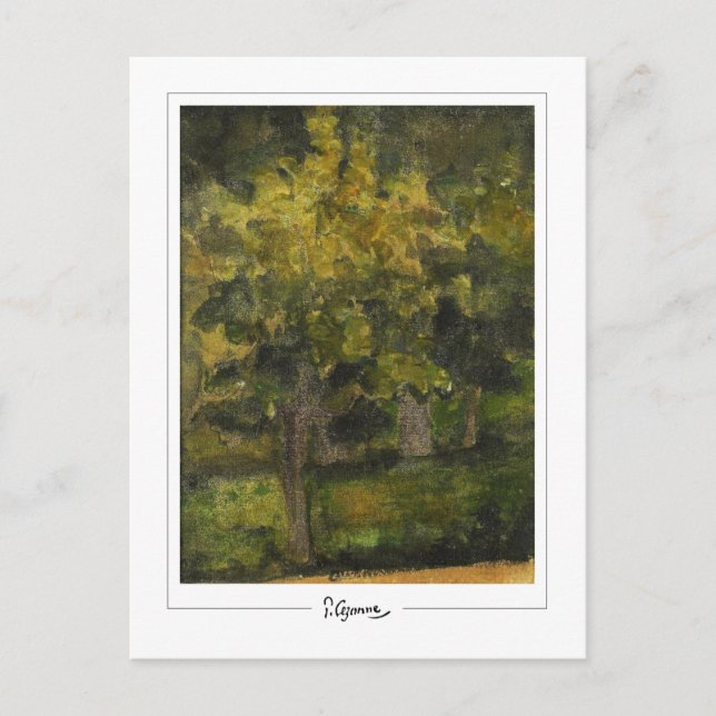 Paul Cézanne #724 - Fine Art Postcard (Front)