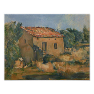 Paul Cezanne - Abandoned House Photo Print