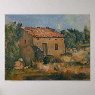 Paul Cezanne - Abandoned House Poster