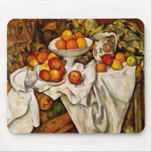 Paul Cézanne - Apples and Oranges fine art Mouse Mat