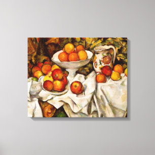 Paul Cezanne Apples Oranges Impressionism Canvas Print
