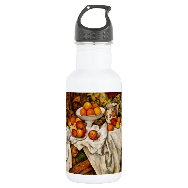 Paul Cezanne Apples Oranges Print Impressionism 532 Ml Water Bottle (Front)