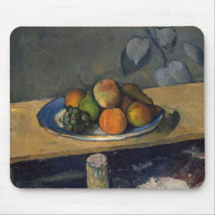 Paul Cezanne   Apples, Pears and Grapes, c.1879 Mouse Mat