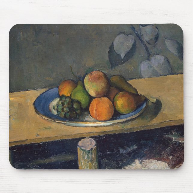 Paul Cezanne | Apples, Pears and Grapes, c.1879 Mouse Mat (Front)