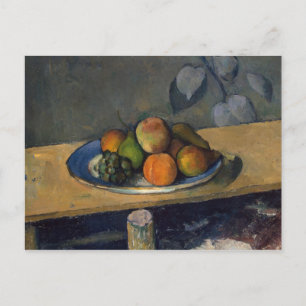 Paul Cezanne Apples, Pears and Grapes, c.1879 Postcard