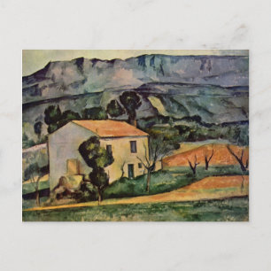 Paul Cezanne Art Postcard