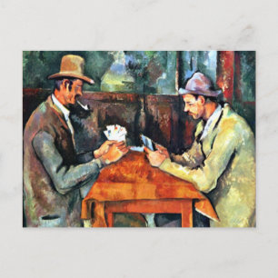 Paul Cezanne art: The Card Players (two)