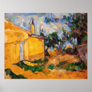 Paul Cezanne artwork - Le Cabanon de Jourdan Poster