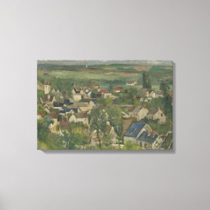 Paul Cezanne - Auvers, Panoramic View Canvas Print