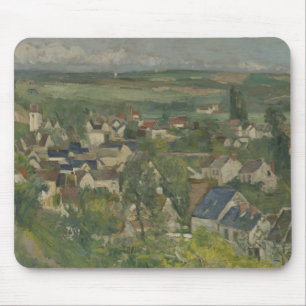 Paul Cezanne - Auvers, Panoramic View Mouse Mat
