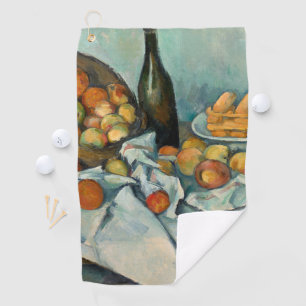 Paul Cezanne Basket of Apples Vintage Still Life Golf Towel