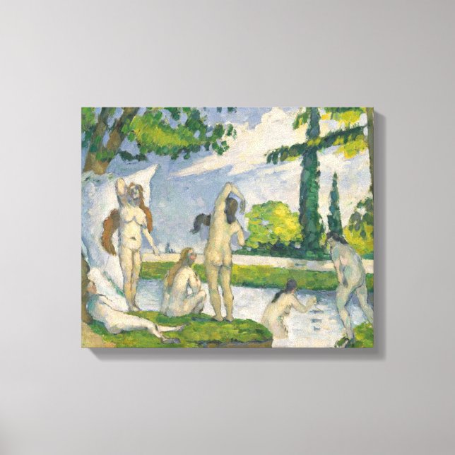 Paul Cezanne | Bathers Canvas Print (Front)