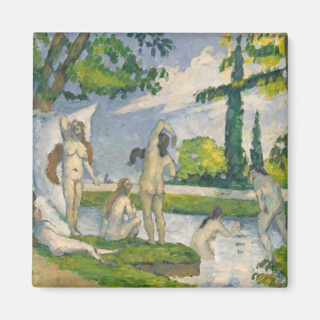 Paul Cezanne | Bathers Magnet (Front)