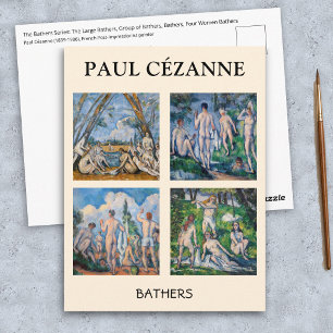 Paul Cezanne - Bathers Masterpieces Selection Postcard