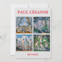 Paul Cezanne - Bathers Masterpieces Selection