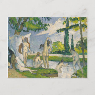 Paul Cezanne   Bathers Postcard