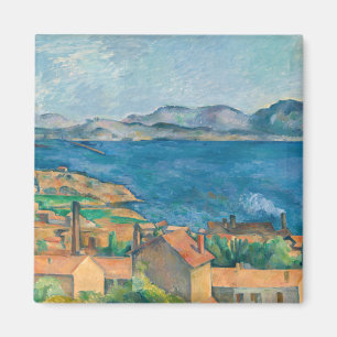 Paul Cezanne - Bay of Marseille, Seen from Estaque Magnet