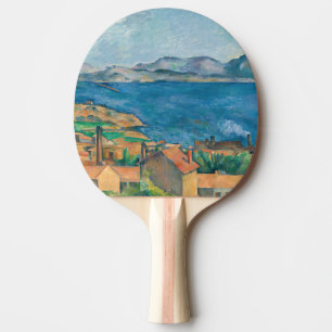 Paul Cezanne - Bay of Marseille, Seen from Estaque Ping Pong Paddle