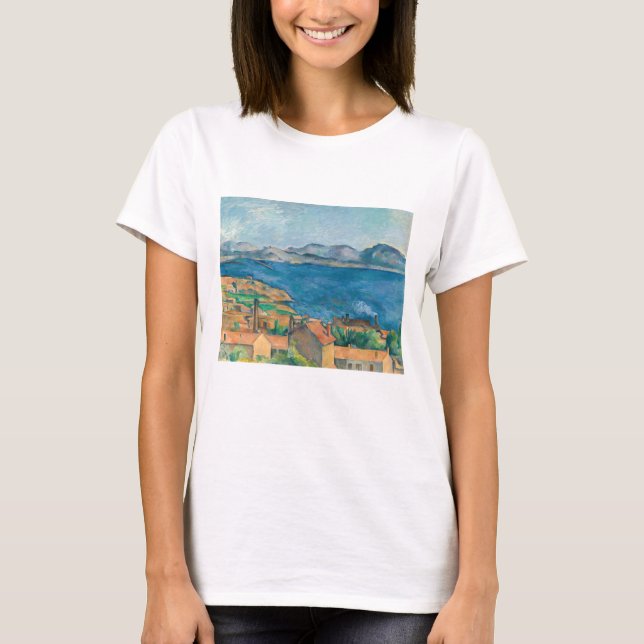 Paul Cezanne - Bay of Marseille, Seen from Estaque T-Shirt (Front)