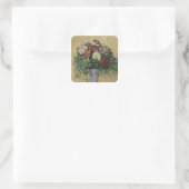 Paul Cezanne | Bouquet of Flowers in a Vase, c.187 Square Sticker (Bag)