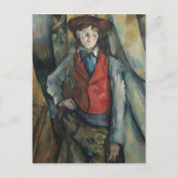 Paul Cezanne - Boy in a Red Waistcoat