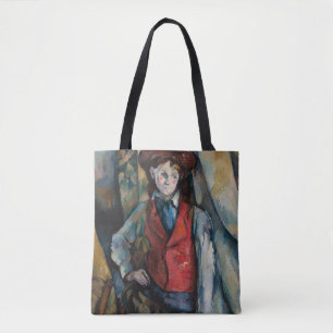 Paul Cezanne - Boy in the Red Vest Tote Bag