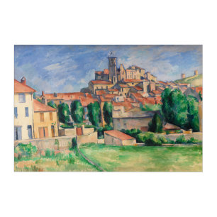 Paul Cezanne  Cezanne painting  Cezanne Gardanne   Acrylic Print