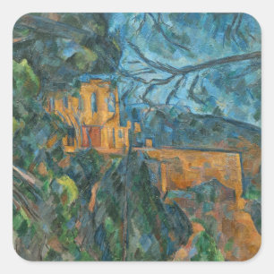 Paul Cezanne Chateau Noir, 1900-04 (oil on canva Square Sticker