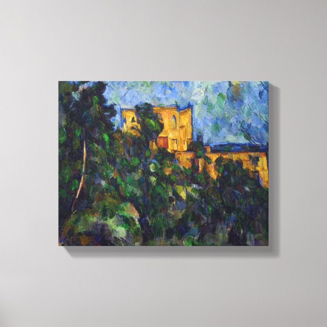 Paul Cezanne - Chateau Noir Canvas Print (Front)