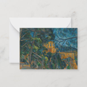 Paul Cezanne - Chateau Noir Card
