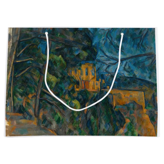 Paul Cezanne - Chateau Noir Large Gift Bag (Front)