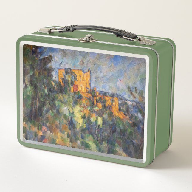 Paul Cezanne - Chateau Noir Metal Lunch Box (Front)