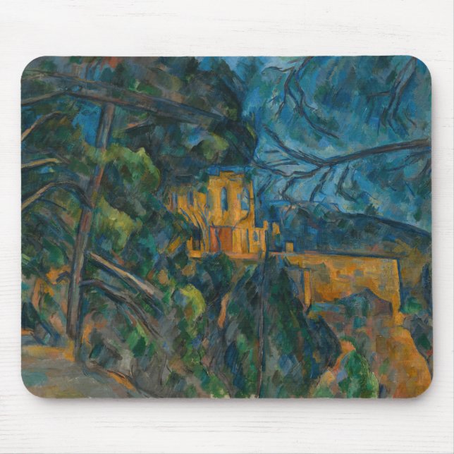 Paul Cezanne - Chateau Noir Mouse Mat (Front)