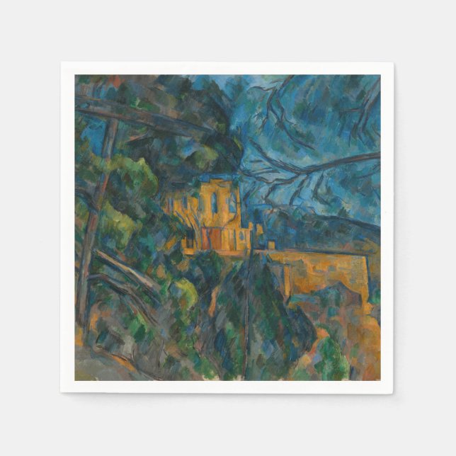 Paul Cezanne - Chateau Noir Napkin (Front)