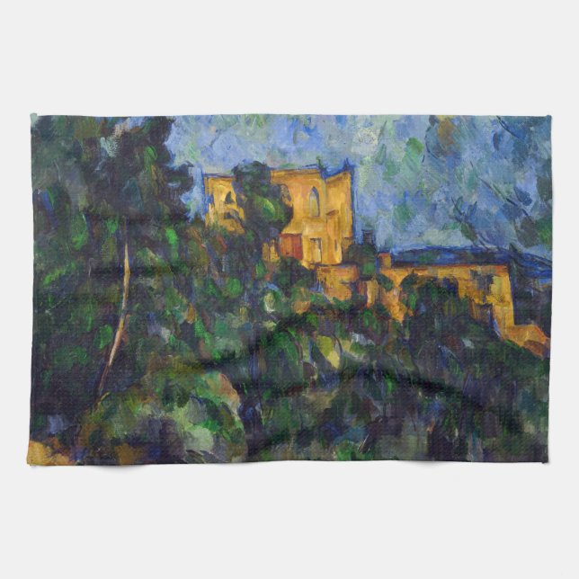 Paul Cezanne - Chateau Noir Tea Towel (Horizontal)