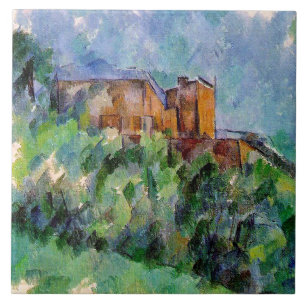 Paul Cezanne - Chateau Noir Tile