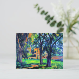Paul Cezanne - Chestnut Tree and Farm, Postcard