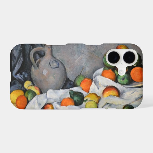 Paul Cezanne - Curtain, Jug and Fruit Bowl (Back (Horizontal))